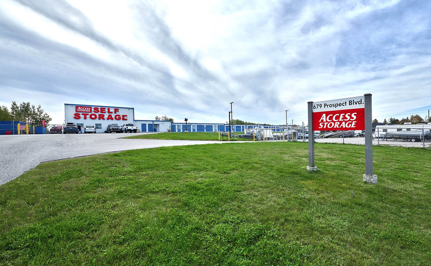 Rent Midland Heritage storage units at 679 Prospect Boulevard. We offer a wide-range of affordable self storage units and your first 4 weeks are free!