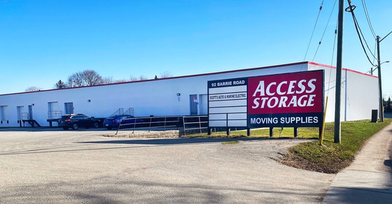 Rent Affordable Self Storage Units At 92 Barrie Road Orillia On