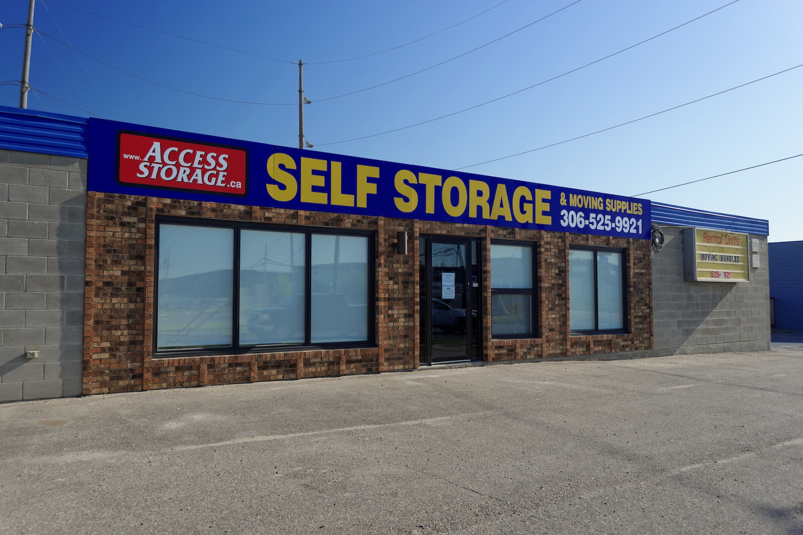 Rent Affordable Self Storage Units at 100 Dewdney Ave, Regina, SK.