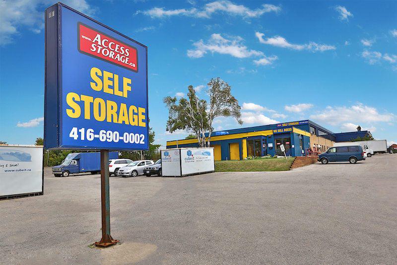 Rent Scarborough storage units at 681 Warden Ave. We offer a wide-range of affordable self storage units and your first 4 weeks are free!