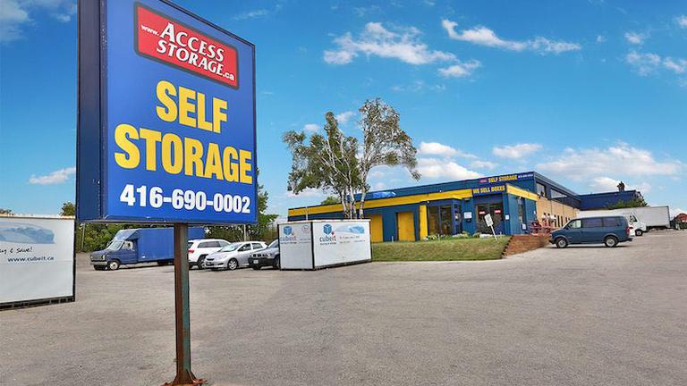 Rent Scarborough storage units at 681 Warden Ave. We offer a wide-range of affordable self storage units and your first 4 weeks are free!