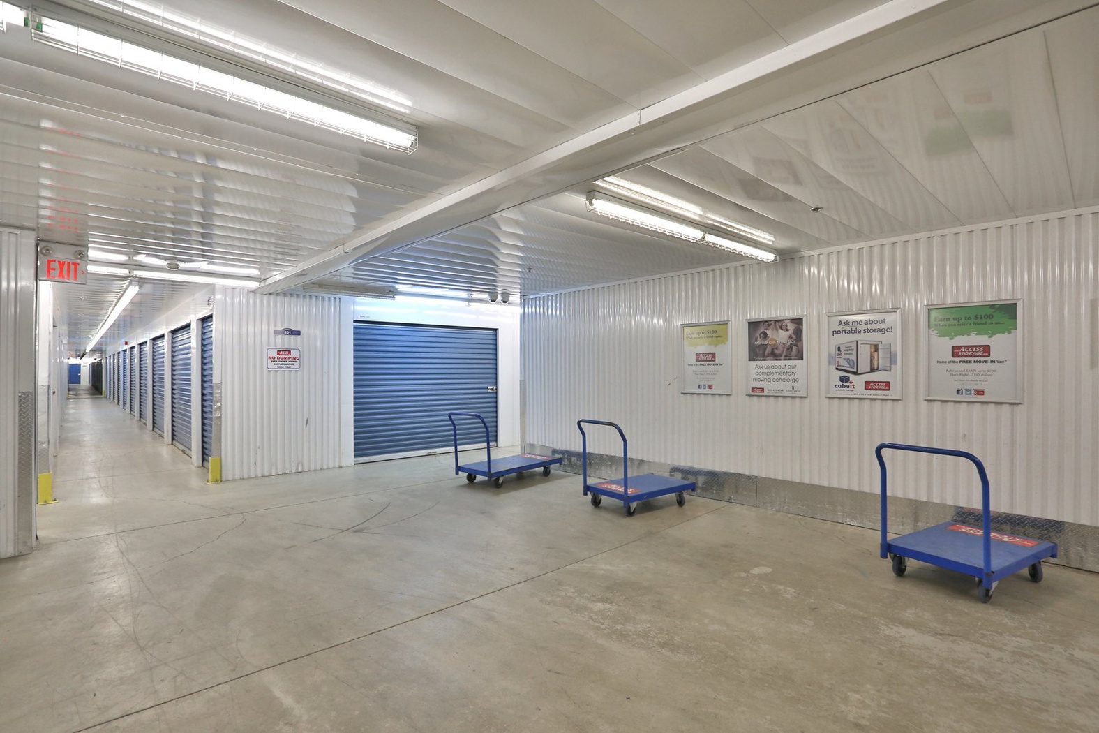 Scarborough Self Storage Units at 100 Canadian Rd, Scarborough, ON.