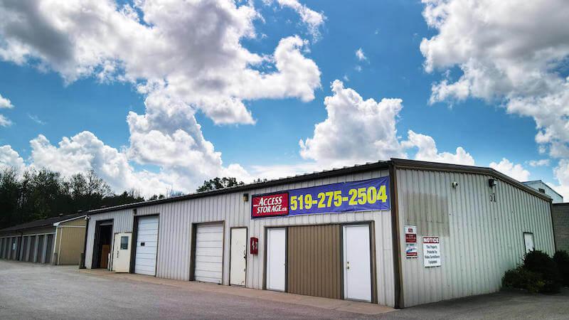 Rent Stratford storage units at 31 Griffith Rd W. We offer a wide-range of affordable self storage units and your first 4 weeks are free!