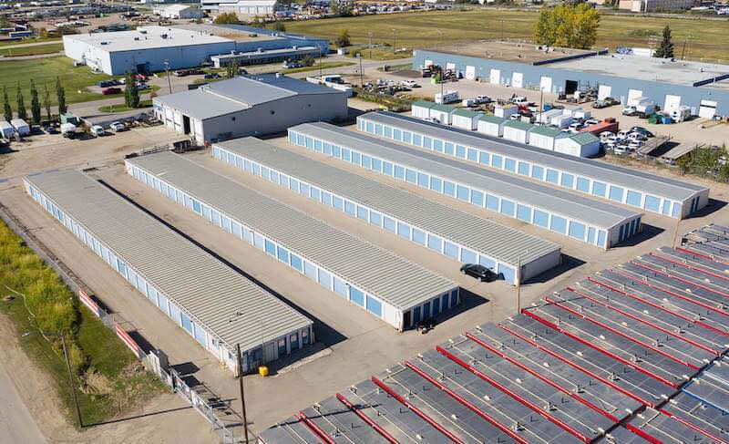 Rent Spruce Grove storage units at 71 Diamond Ave. We offer a wide-range of affordable self storage units and your first 4 weeks are free!