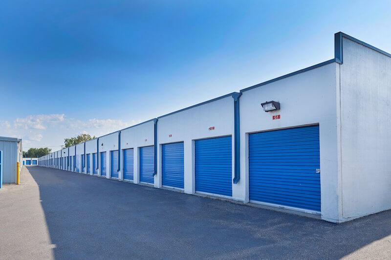 Calgary Self Storage Units at 5950 12 St SE, Calgary, AB.