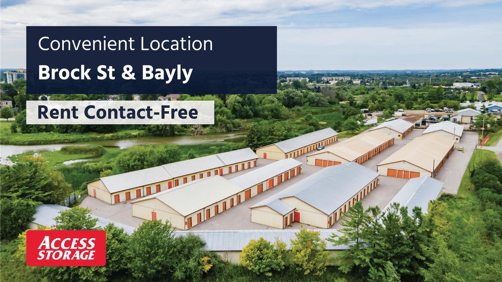 Rent Whitby storage units at 1760 Harbour St. We offer a wide-range of affordable self storage units and your first 4 weeks are free!